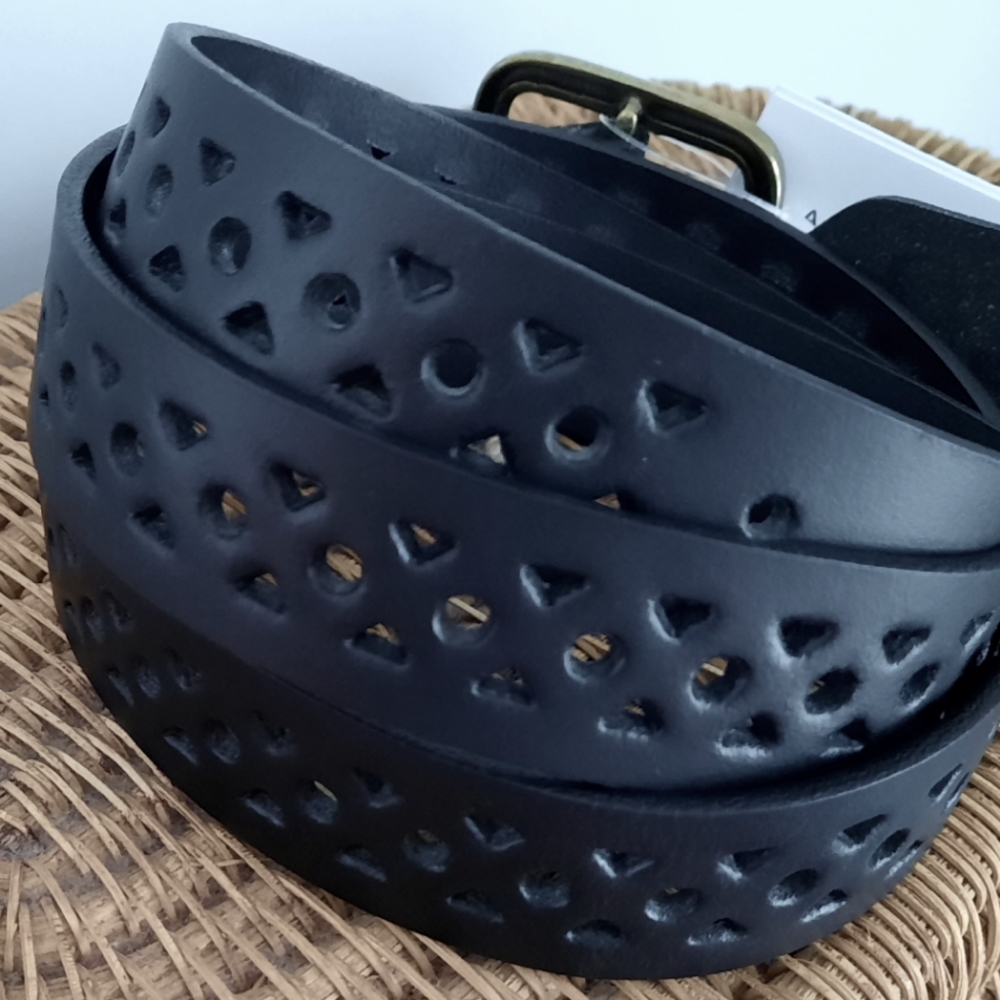 Leather belt Luxury Brand